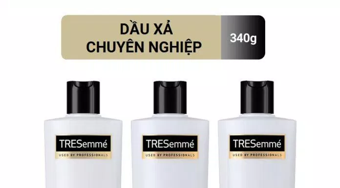 Ba loại dầu xả của Tresemme được nhiều chuyên gia làm tóc tin dùng (Nguồn: Internet).