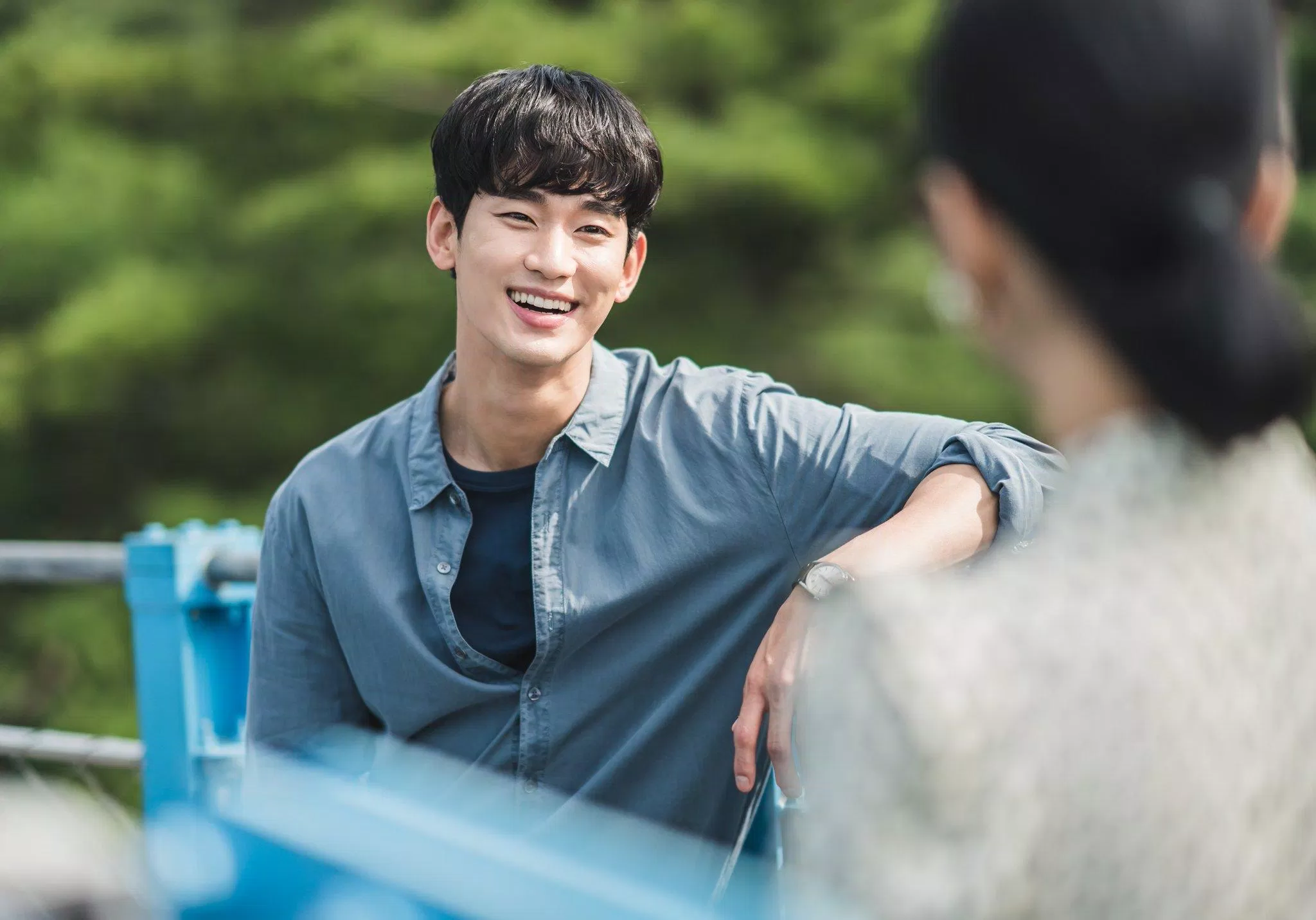 Moon Kang Tae (Kim Soo Hyun) trong drama It’s Okay To Not Be Okay (Điên Thì Có Sao). (Nguồn: Internet)