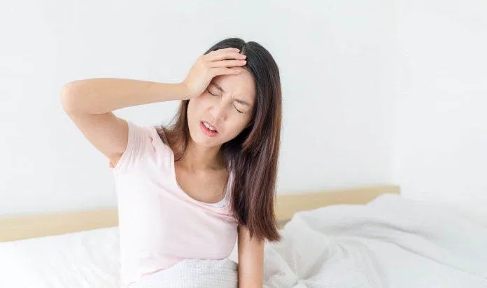 Chóng mặt, mất phương hướng do thiếu ngủ (ảnh: Internet).