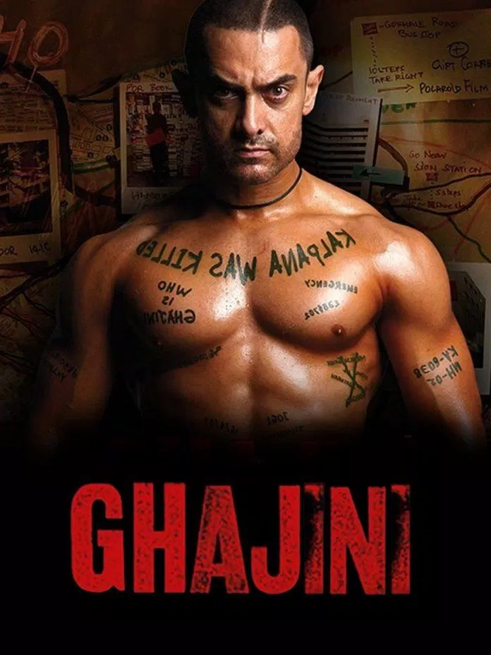 Poster phim Ghajini (Nguồn: Internet)