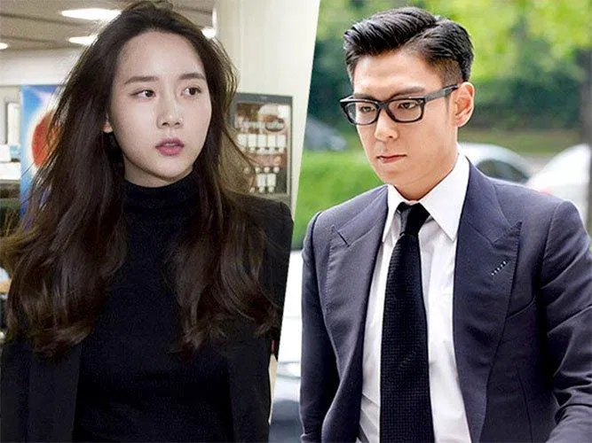 TOP Big Bang đã vướng phải scandal hút cần sa với bạn gái Han Seo Hee. (Ảnh: Internet)