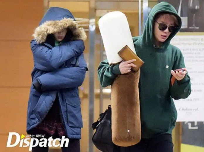 Hình ảnh Hani và Junsu do Dispatch bắt gặp (ảnh: Internet)