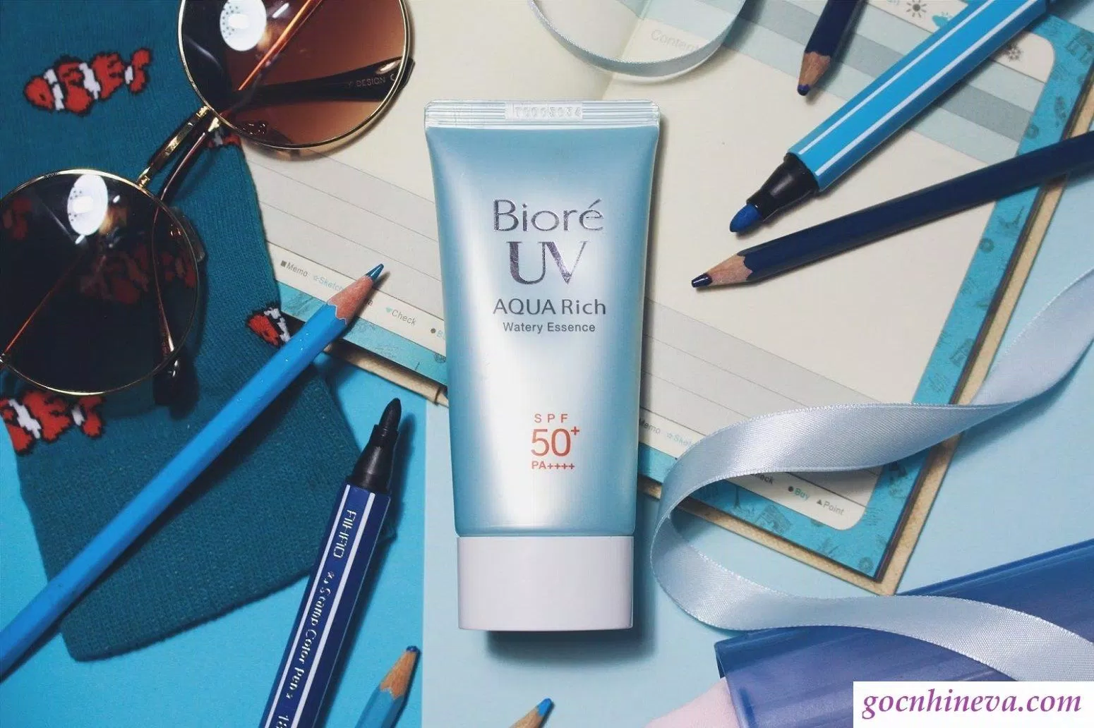 Kem chống nắng Biore UV Aqua Rich Watery Essence SPF 50+ PA+++ (ảnh: internet)