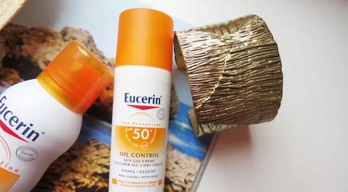Kem chống nắng Eucerin Sun Gel Creme Oil Control SPF 50+ (ảnh: internet)