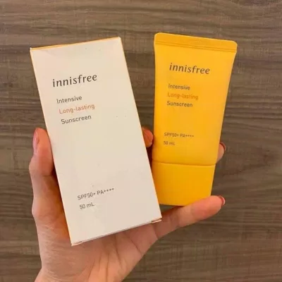 Kem chống nắng Innisfree Intensive Sunscreen có độ SPF 50+ và PA++++ (Nguồn: Internet).