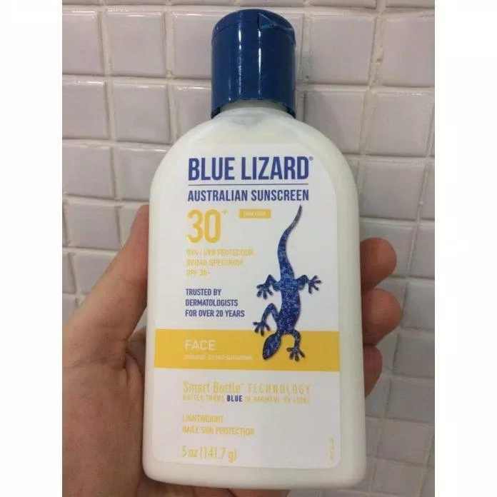 Kem chống nắng Blue Lizard Australian Sunscreen Face phù hợp để sử dụng hàng ngày (Nguồn: Internet).