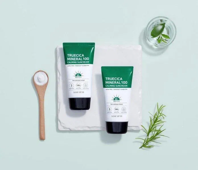 Kem chống nắng Some By Mi Truecica Mineral 100 Calming Suncream (ảnh: internet)
