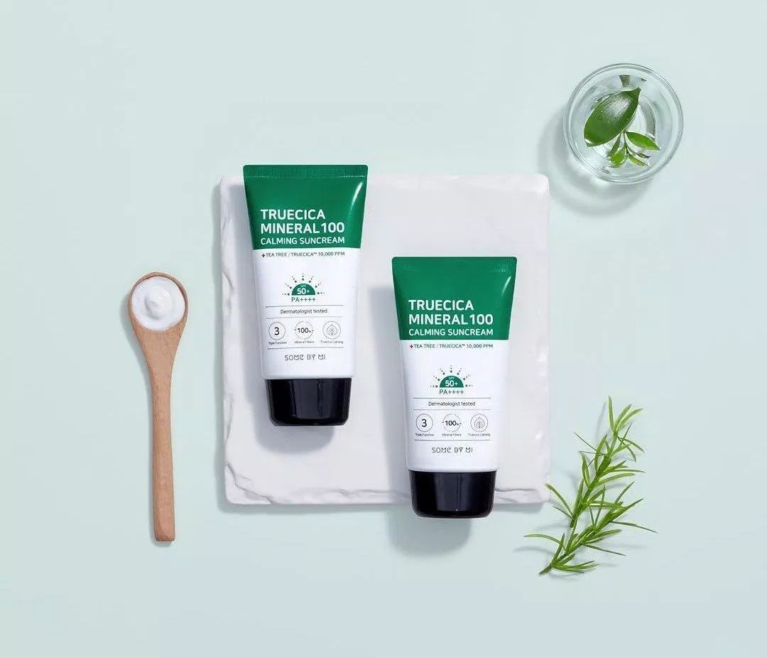 Kem chống nắng Some By Mi Truecica Mineral 100 Calming Suncream (ảnh: internet)
