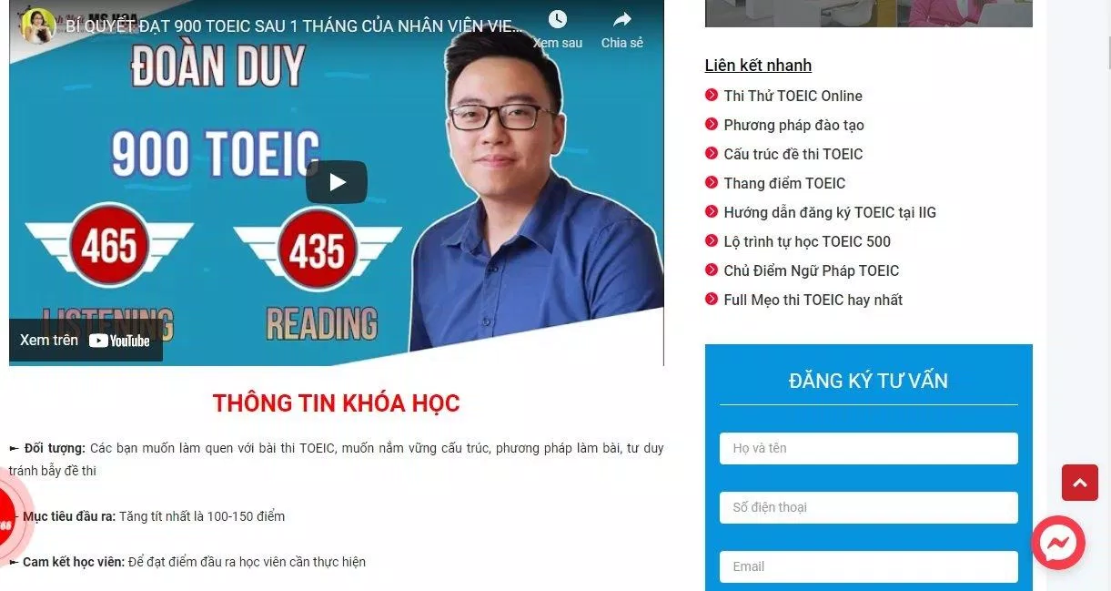 Khóa học TOEIC cấp tốc tại trung tâm (ảnh: BlogAnChoi) Khóa học TOEIC cấp tốc tại trung tâm (ảnh: BlogAnChoi)