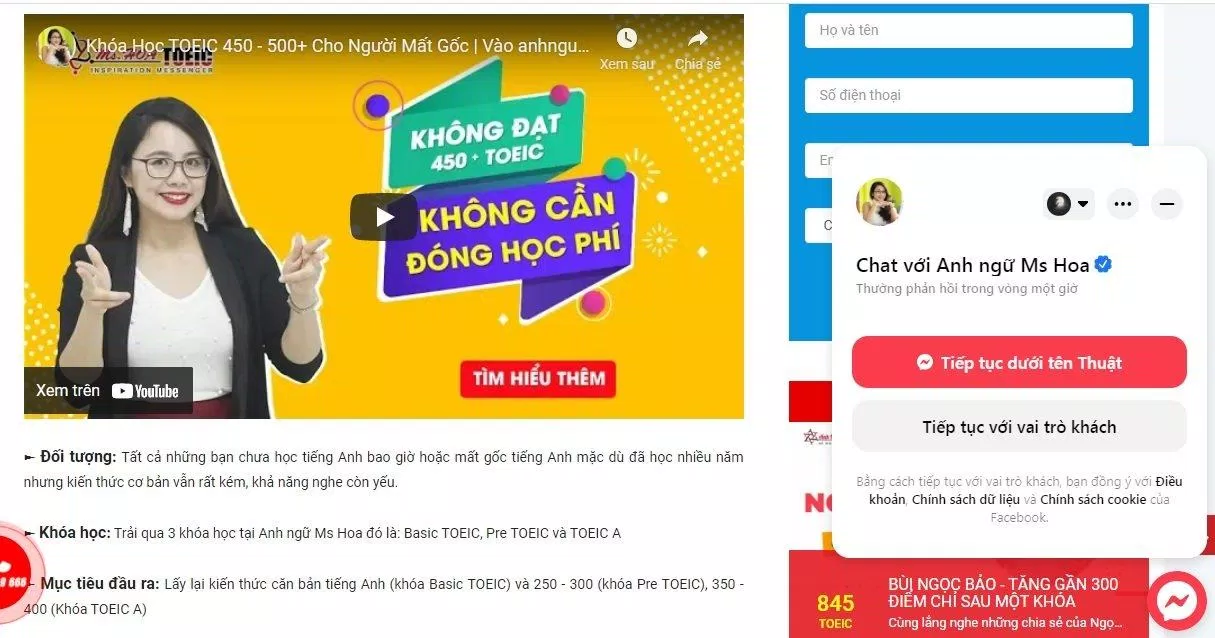 Khóa học cho người mới bắt đầu tại trung tâm (ảnh: BlogAnChoi) Khóa học cho người mới bắt đầu tại trung tâm (ảnh: BlogAnChoi)
