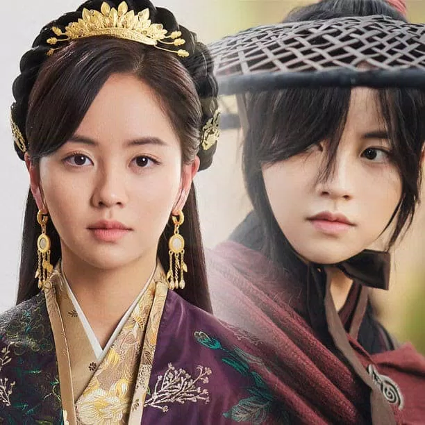 Cả công chúa Pyeong Gang và sát thủ Ga Jin (Nguồn: Internet)
