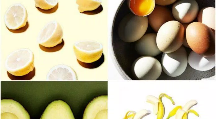 Chanh, bơ, chuối, trứng gà,... đều là những nguyên liệu để bạn có thể làm mặt nạ dưỡng tóc tại nhà (Nguồn: Internet).