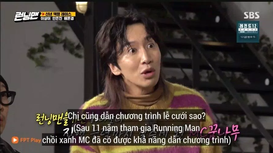 Khuôn mặt bất ngờ khi biết tin chị mình làm MC đám cưới của Kwang Soo. (Ảnh: Internet) Khuôn mặt bất ngờ khi biết tin chị mình làm MC đám cưới của Kwang Soo. (Ảnh: Internet)