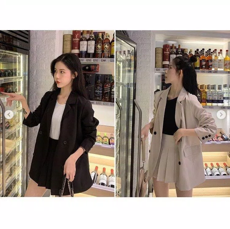 Gọn gàng nữ tính chính là đặc trưng của set đồ này (Nguồn: Internet) Gọn gàng nữ tính chính là đặc trưng của set đồ này (Nguồn: Internet)