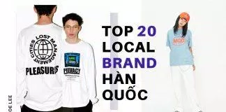 Top 20 Local Brand Hàn Quốc