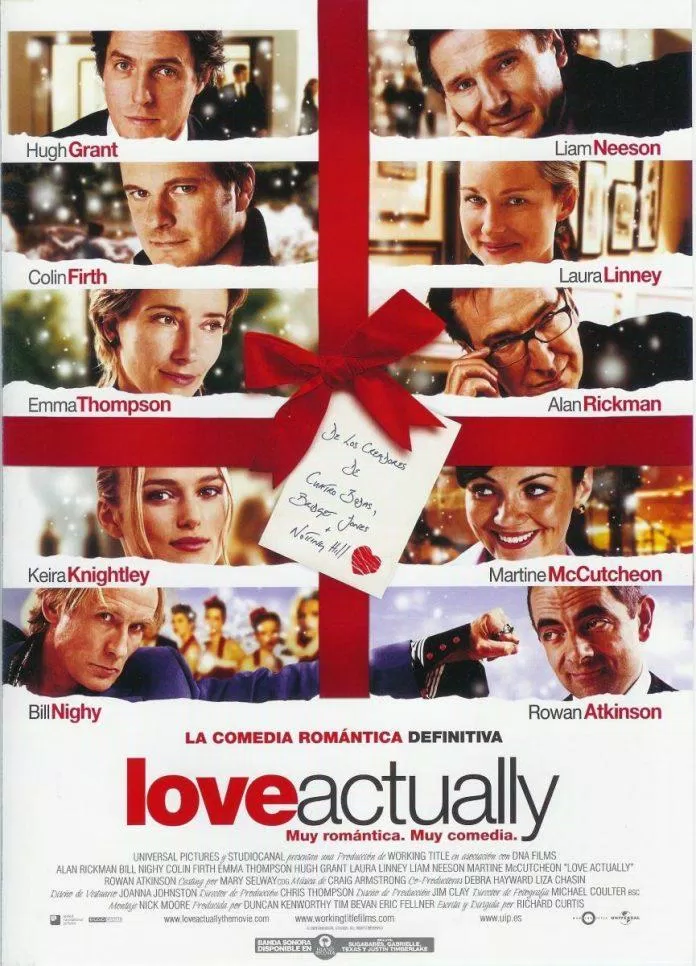 Poster phim Love Actually (Nguồn: Internet)