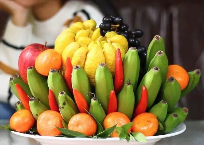 Trái cây chưng Tết đẹp nhà và ý nghĩa (ảnh: Internet). Trái cây chưng Tết đẹp nhà và ý nghĩa (ảnh: Internet).