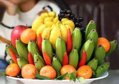 Trái cây chưng Tết đẹp nhà và ý nghĩa (ảnh: Internet). Trái cây chưng Tết đẹp nhà và ý nghĩa (ảnh: Internet).