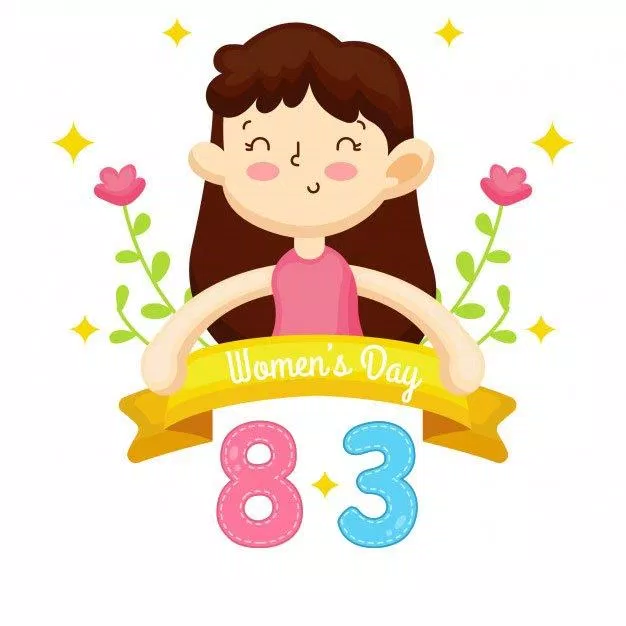Mẫu thiệp chúc mừng ngày Quốc tế Phụ nữ 8/3 đẹp, mới nhất 2022. (Ảnh: Internet)