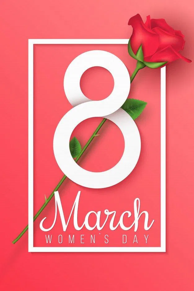 Mẫu thiệp chúc mừng ngày Quốc tế Phụ nữ 8/3 đẹp, mới nhất 2022. (Ảnh: Internet)