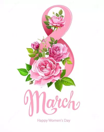 Mẫu thiệp chúc mừng ngày Quốc tế Phụ nữ 8/3 đẹp, mới nhất 2022. (Ảnh: Internet)
