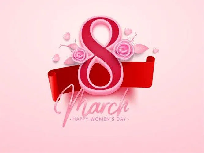 Mẫu thiệp chúc mừng ngày Quốc tế Phụ nữ 8/3 đẹp, mới nhất 2022. (Ảnh: Internet)