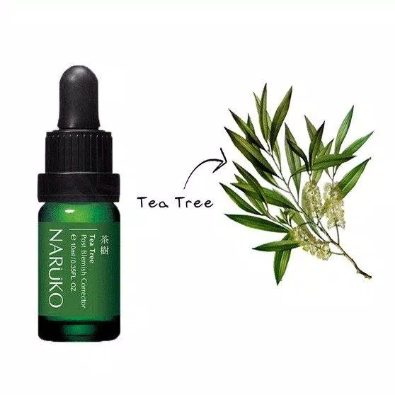 Naruko cũng đã cho ra mắt dòng Tea Tree Oil giúp giảm mụn sưng cho da ( Nguồn: internet)