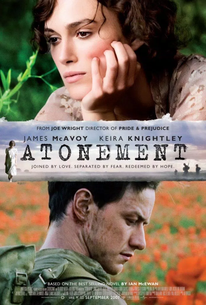 Poster phim Atonement (Nguồn: Internet)
