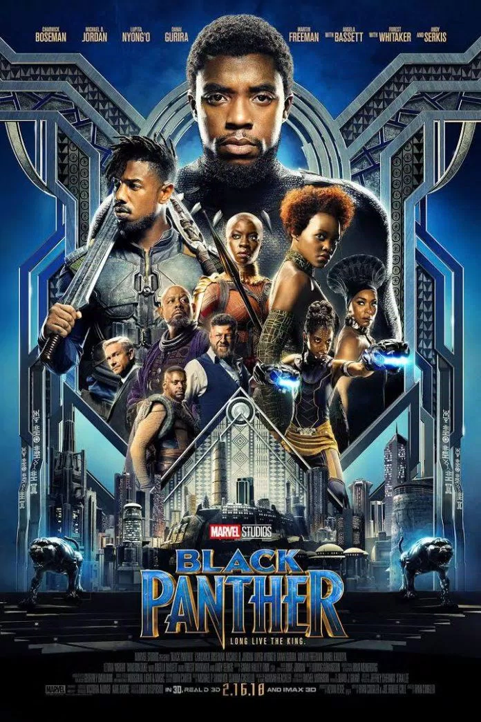 Poster phim Black Panther. (Ảnh: Internet)