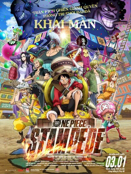 Poster phim One Piece: Stampede (Ảnh: Internet)