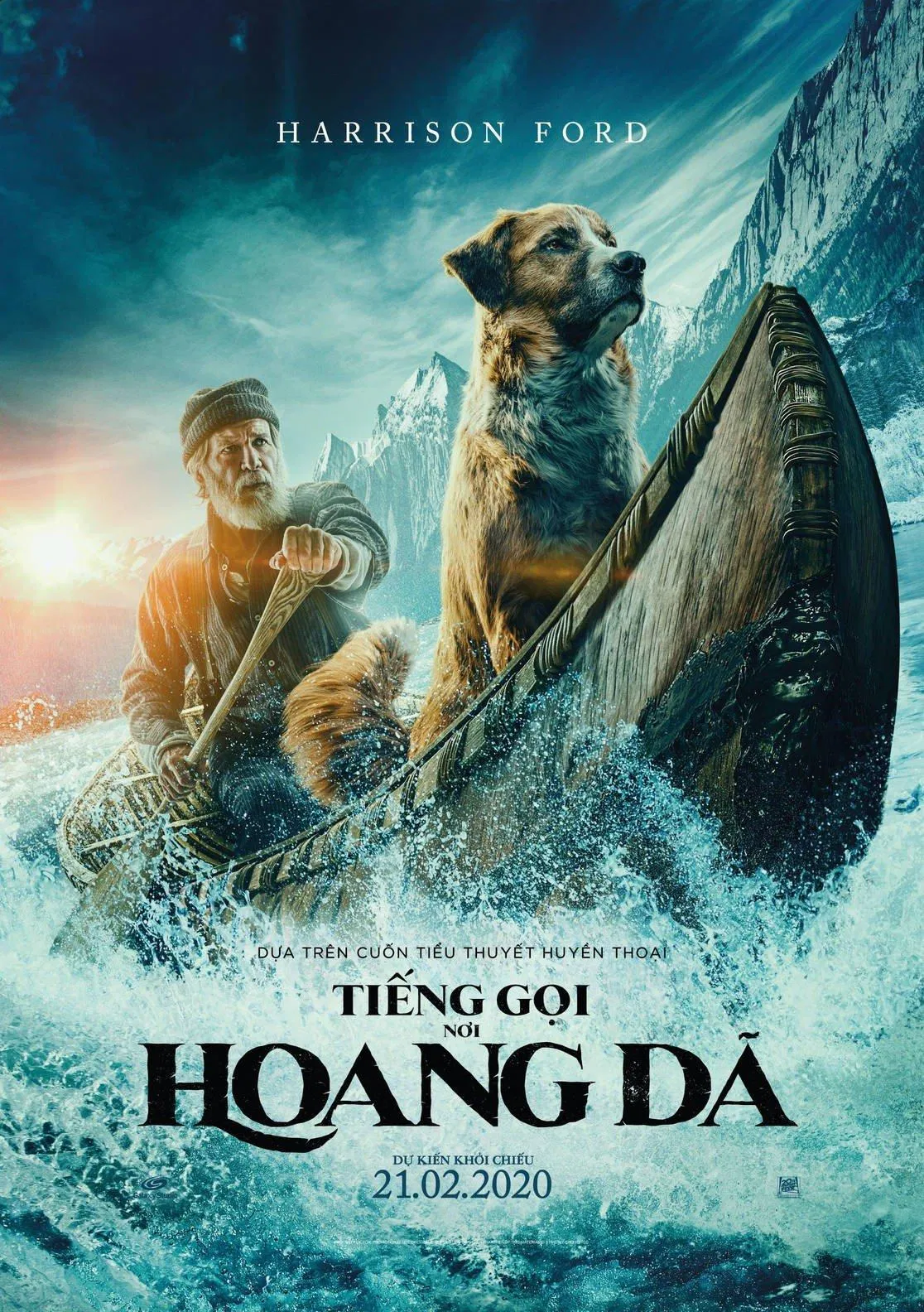 Poster phim Tiếng Gọi Nơi Hoang Dã (Ảnh: Internet)