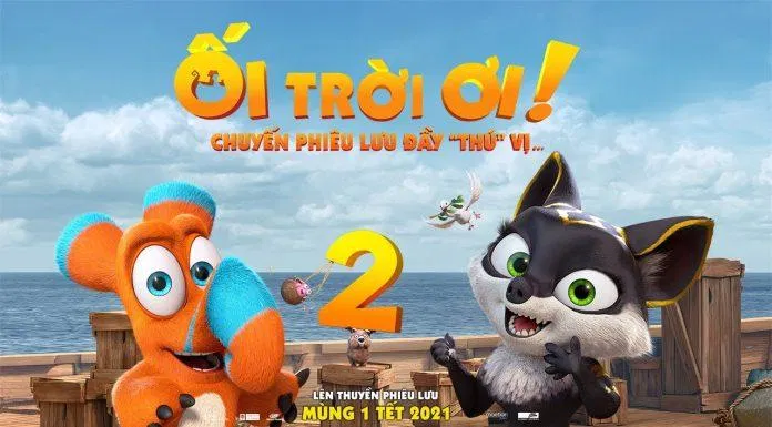 Poster bộ phim Ối Trời Ơi! Chuyến Phiêu Lưu Đầy Thú Vị (Nguồn: Internet)