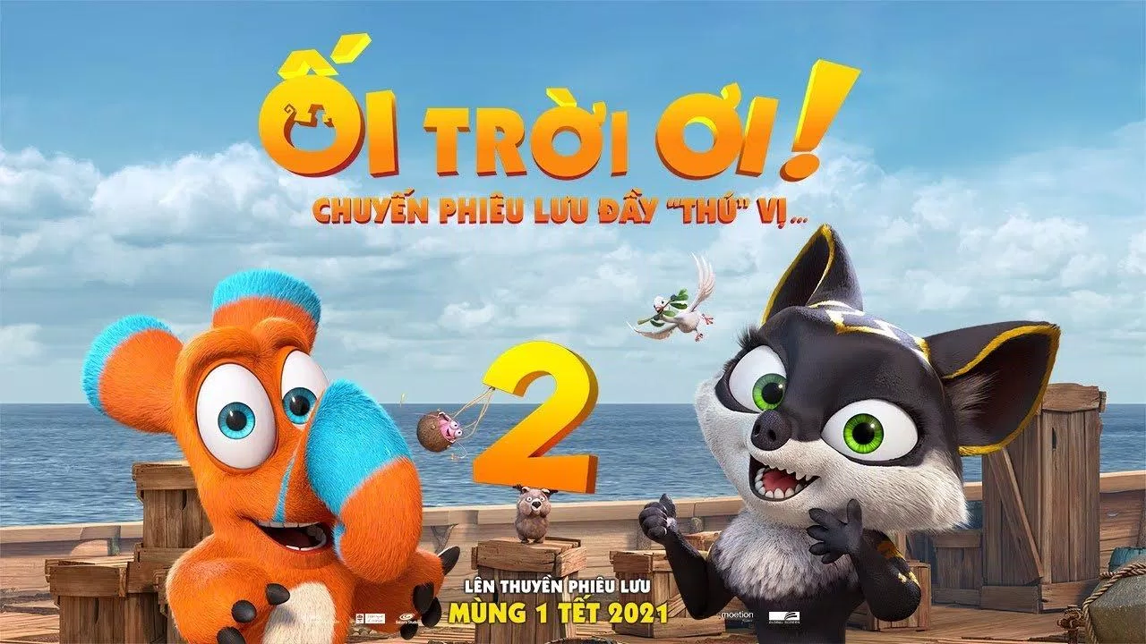 Poster bộ phim Ối Trời Ơi! Chuyến Phiêu Lưu Đầy Thú Vị (Nguồn: Internet)