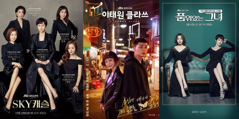 Những bộ phim nổi bật của đài cáp JTBC. (Nguồn: BlogAnChoi)