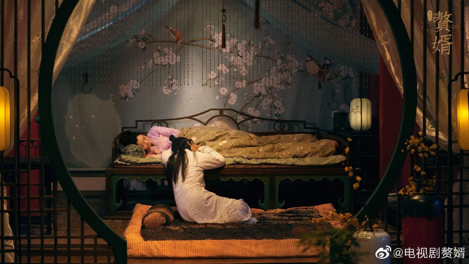 Cảnh quay trong tân phòng của đôi phu thê (ảnh: internet)