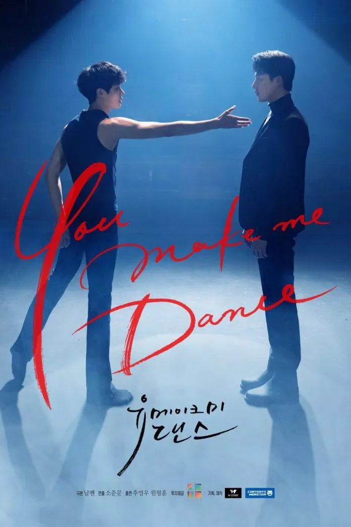Poster chính thức của phim Boylove Hàn - You Make Me Dance (Ảnh: Internet).