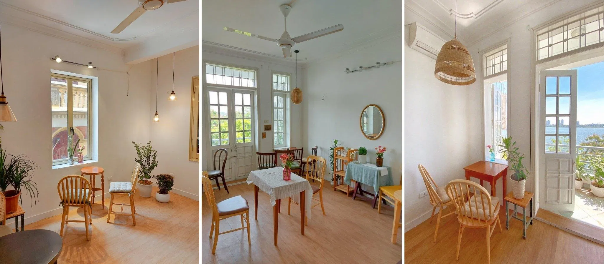 Những thứ nhỏ nhắn gộp lại thành một không gian đầy đủ và ấm áp. (Ảnh: Internet)