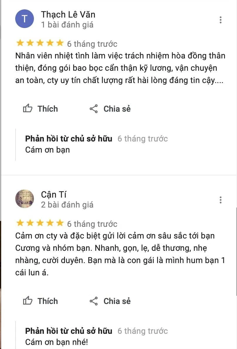 Review Hoang Duong Moving (Ảnh BlogAnChoi)