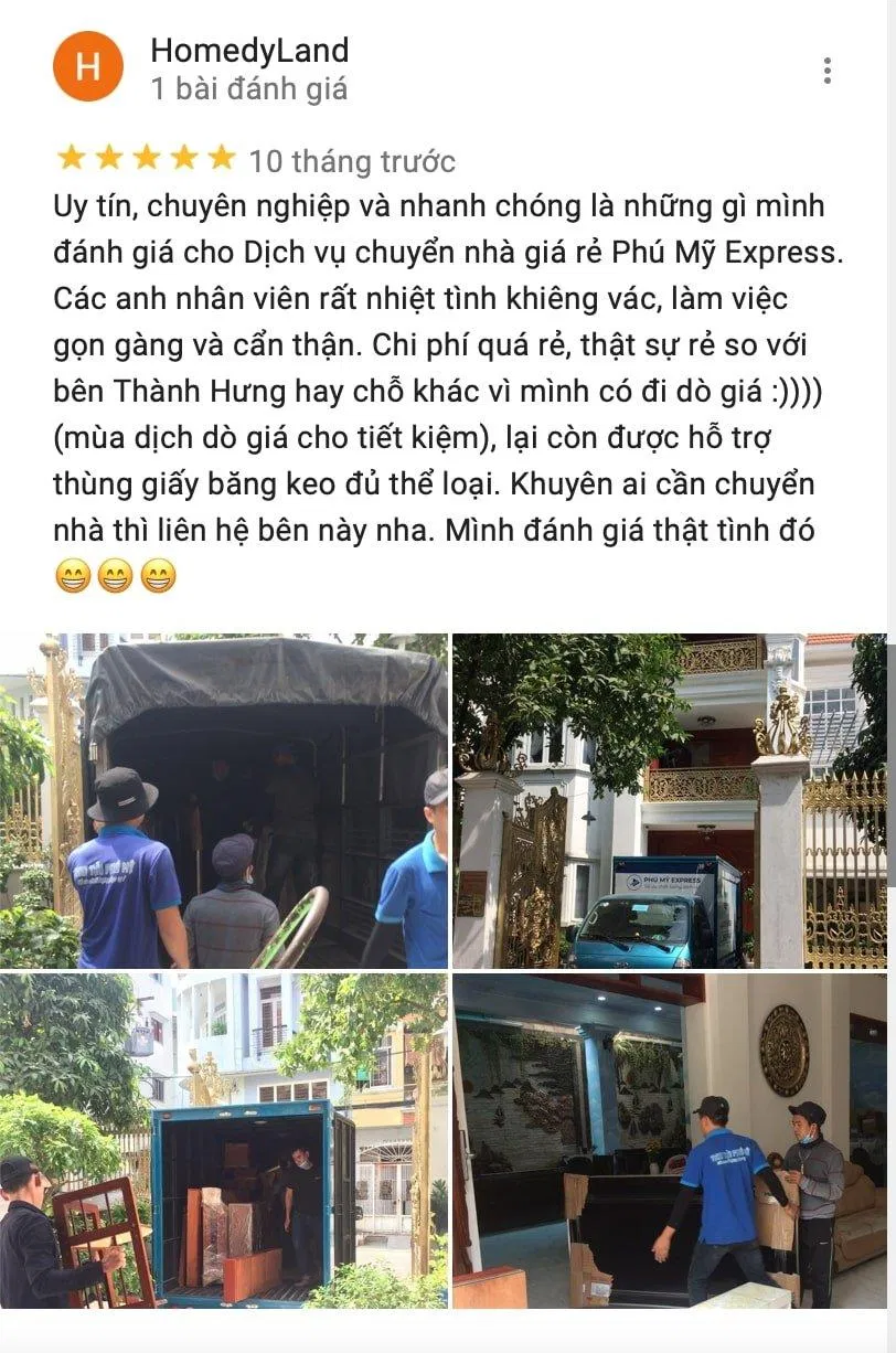Review Phú Mỹ Express (Ảnh BlogAnChoi)