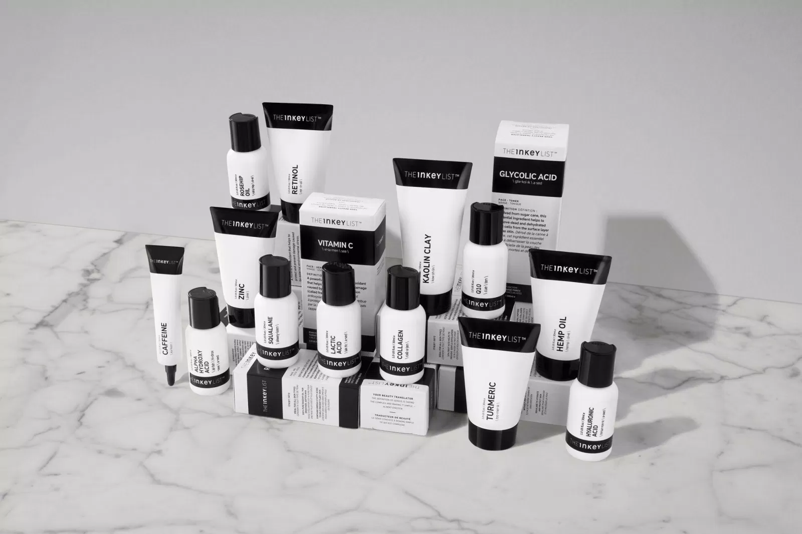 Các sản phẩmThe Inkey List cực kì chất lượng mà giá cả rất bình dân (Nguồn: Internet)