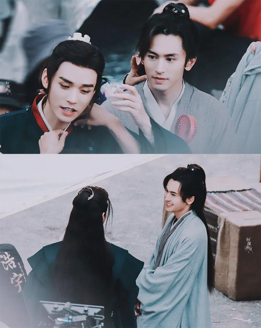 Ánh mắt Trương Triết Hạn cũng không kém. (Ảnh: Internet)