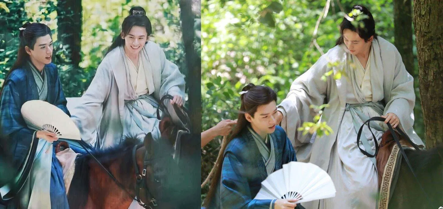 Trương Triết Hạn ở cùng Cung Tuấn lúc nào cũng thấy đang cười. (Ảnh: Internet)