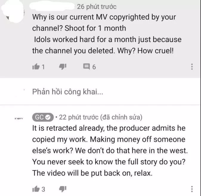 Bên phía M-TP Ent thừa nhận sai phạm của mình (Nguồn: Internet)