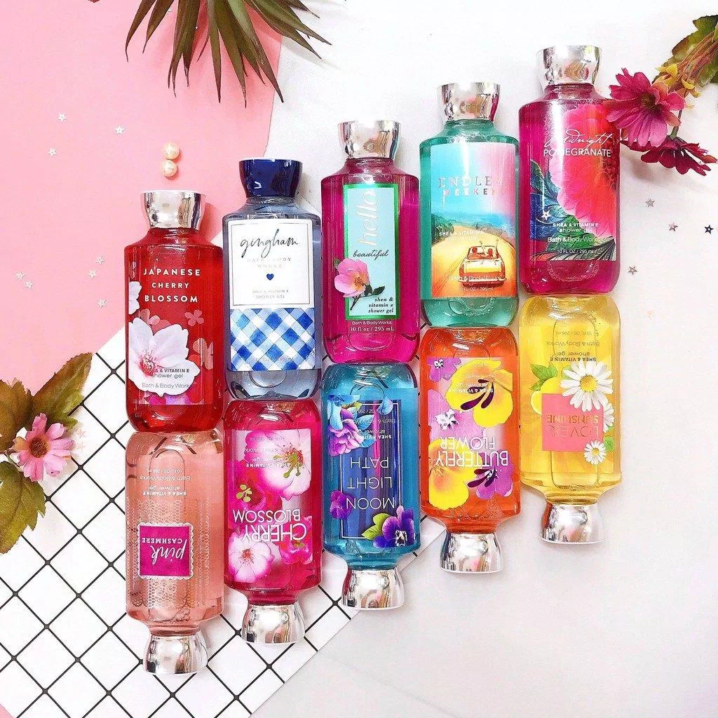 Các sản phẩm thuộc thương hiệu Bath & Body Work rát phổ biến tại châu Mỹ (ảnh: internet)