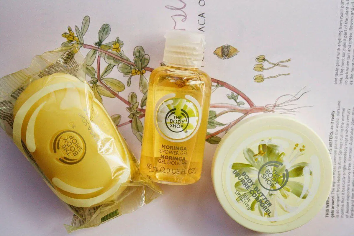 The Body Shop Moringa Shower Gel (ảnh: internet)