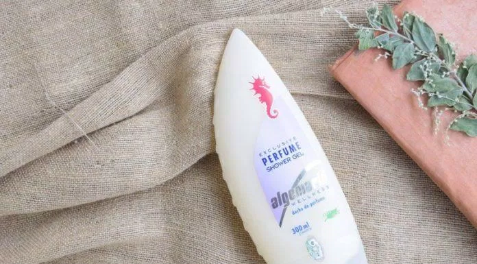 Sữa tắm cá ngựa Algemarin Perfume Shower Gel chứa nhiều thanh phần tốt cho da (ảnh: internet)