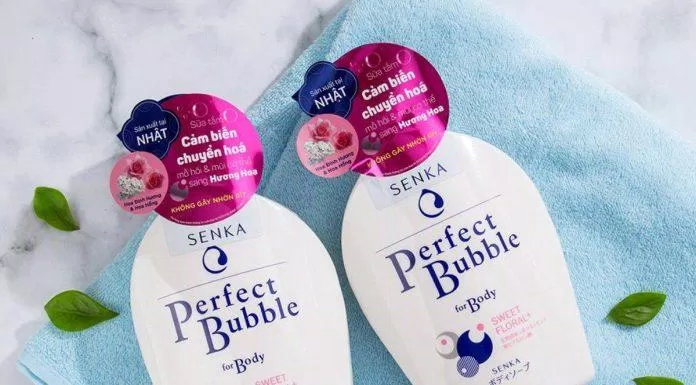 Sữa tắm Senka Perfect Bubble For Body Sweet Floral (ảnh: internet)