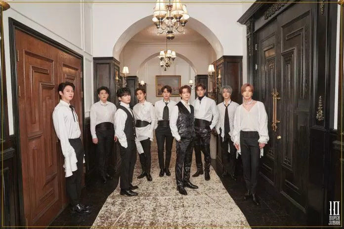 Nhóm nhạc nam Super Junior (Ảnh: Internet)