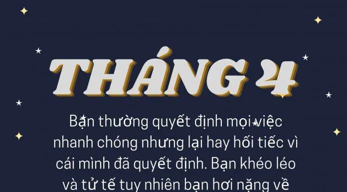 Tháng 4 (Ảnh Lavenmin)