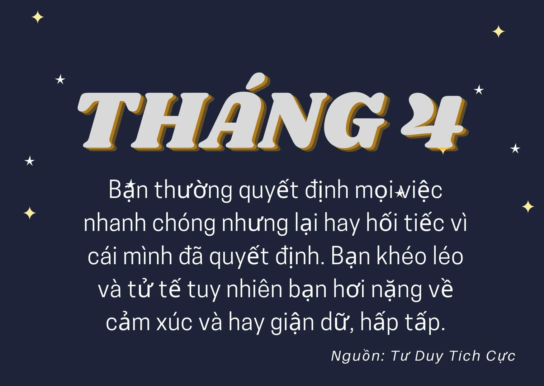 Tháng 4 (Ảnh Lavenmin)